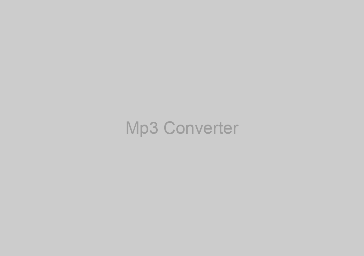 Mp3 Converter?